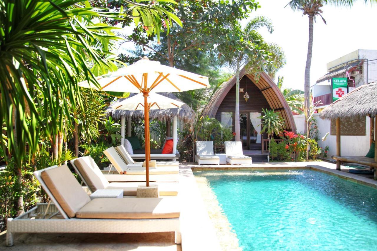 Unzipp Lumbung Gili Trawangan酒店 外观 照片
